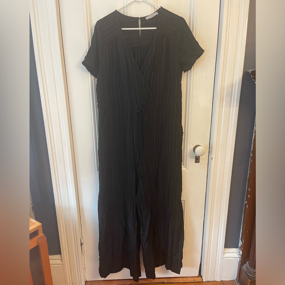 Ces Femme Black Wide leg Jumpsuit